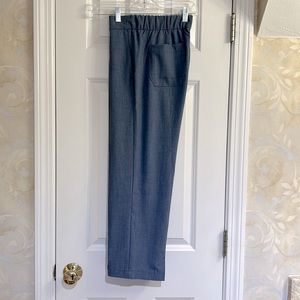Ministry of Supply Cropped Ankle Pants in Charcoal Gray